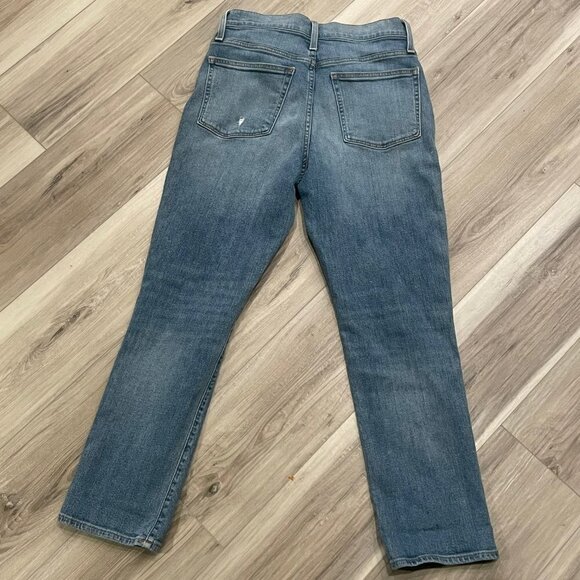 J.Crew | Distressed Women's High-Rise Classic Vintage Jean Size 28 - Picture 9 of 9